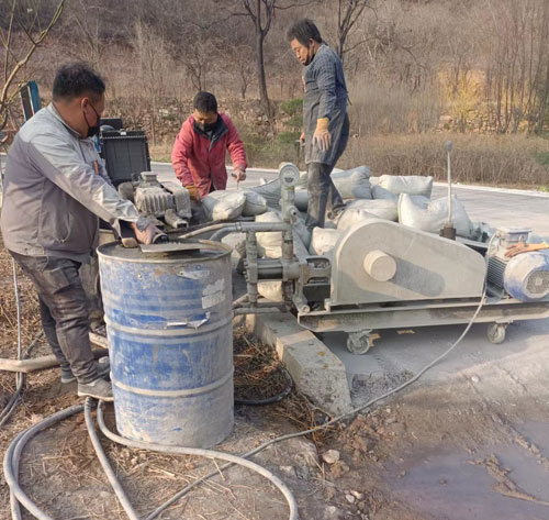 弋阳路面下沉注浆